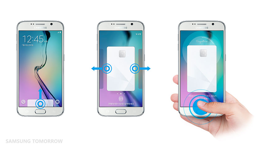 Samsung с начални тестове на платформа за плащания