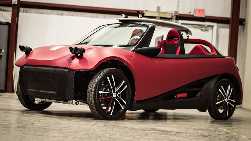 Първият в света 3D-принтиран автомобил от Local Motors
