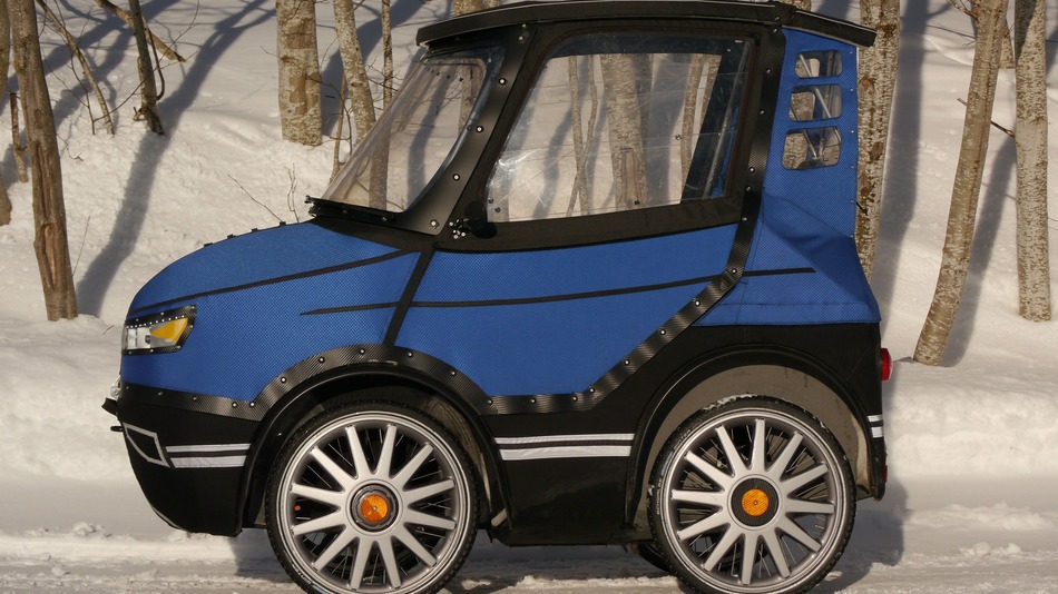 PodRide или колело за екстремни зимни условия